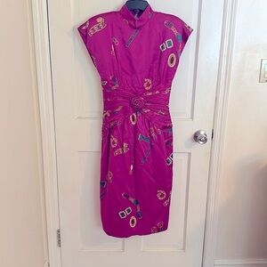 Vintage silk dress by SILKS by St. Gillian